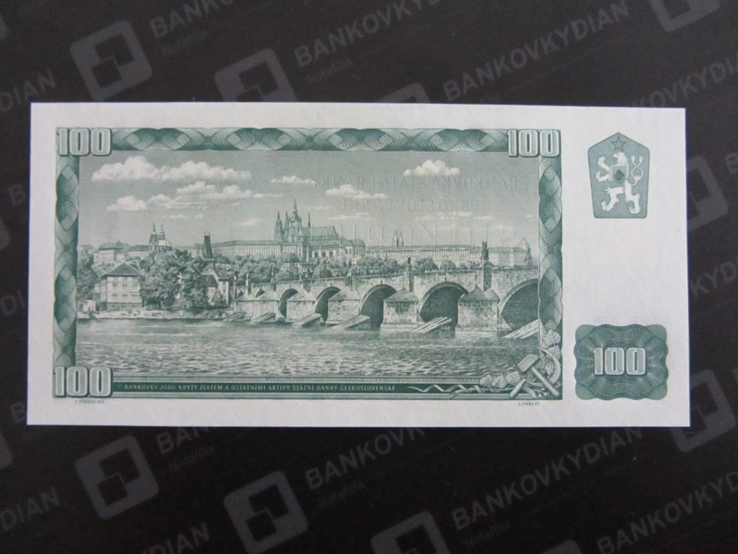 100 Kčs 1961 Kolok - Image 2