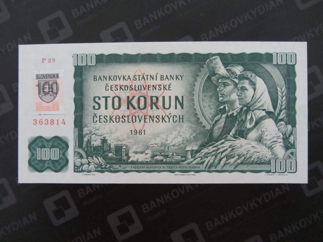 100 Kčs 1961 Kolok