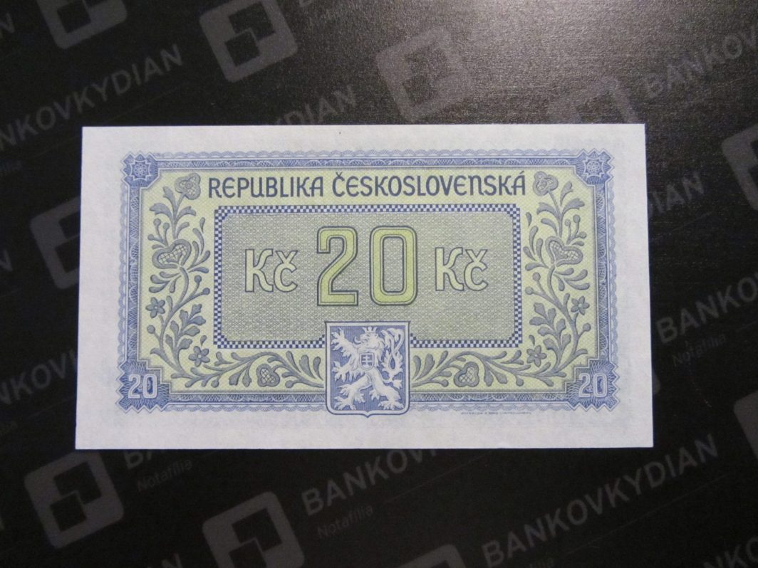 20 Kčs 1945 - Image 2