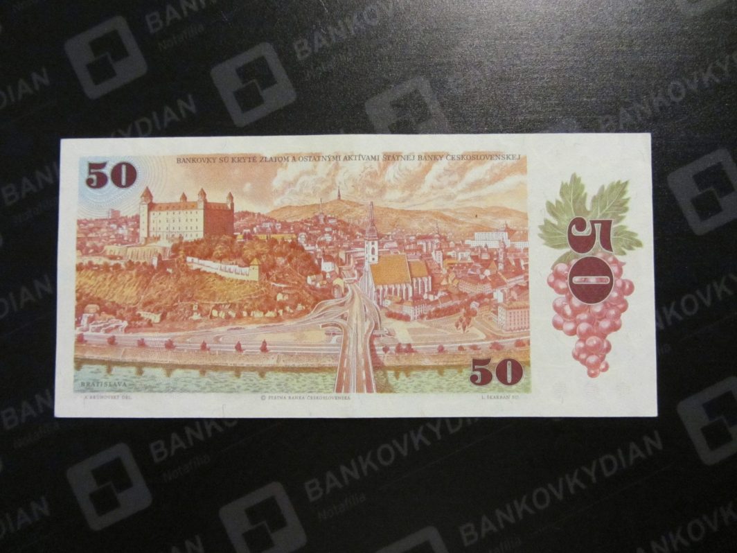 50 Kčs 1987 - Image 2