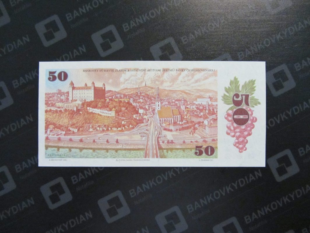 50 Kčs 1987 1.seria - Image 2